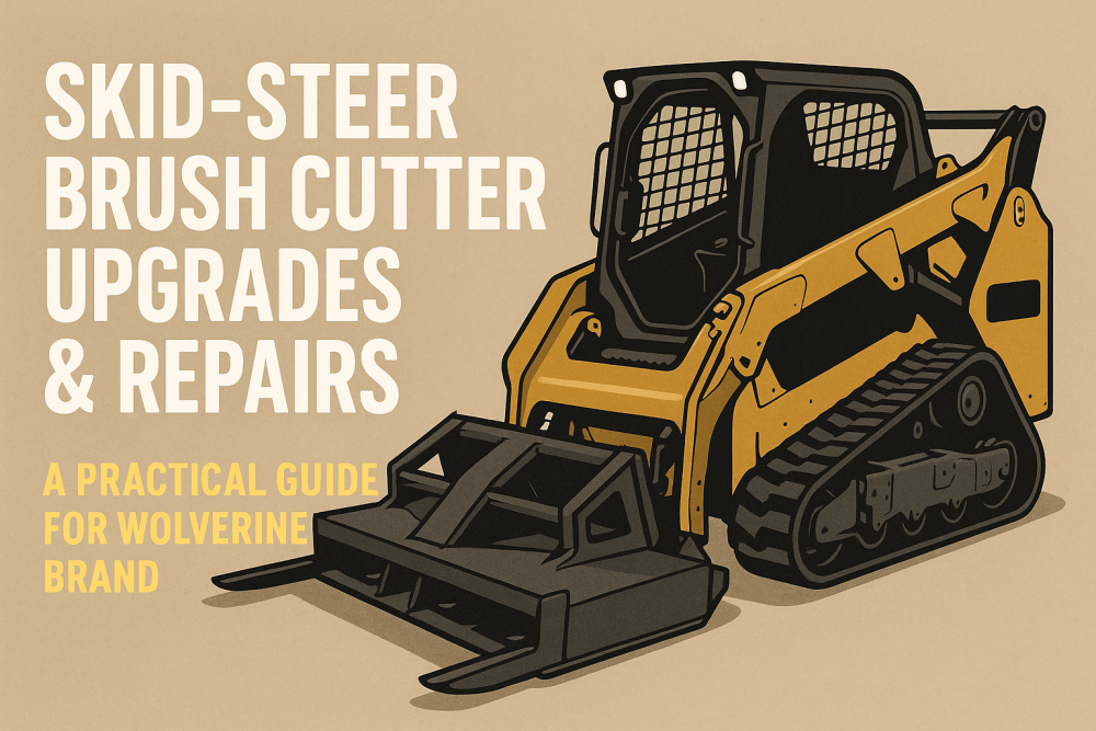 Skid-Steer Brush Cutter Upgrades & Repairs: A Practical Guide for Wolverine Brand - FIMIC Implement LLC