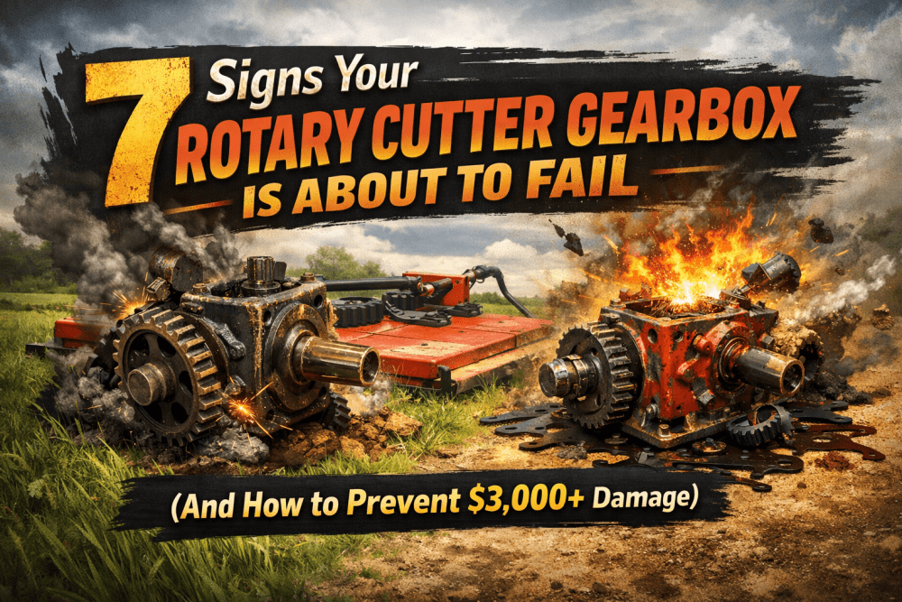 7 Signs Your Rotary Cutter Gearbox Is About to Fail (And How to Prevent $3,000+ Damage)