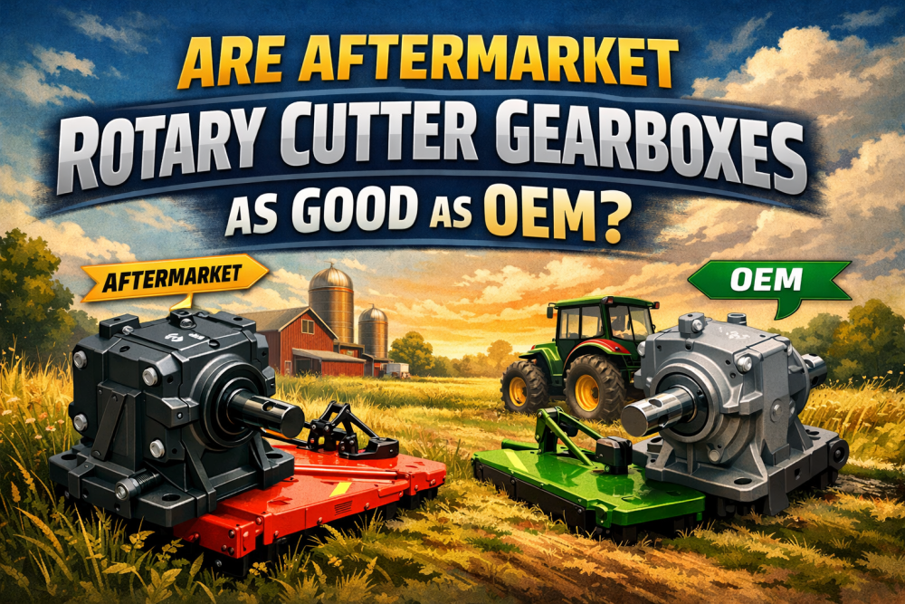 Are Aftermarket Rotary Cutter Gearboxes as Good as OEM? - FIMIC Implement LLC