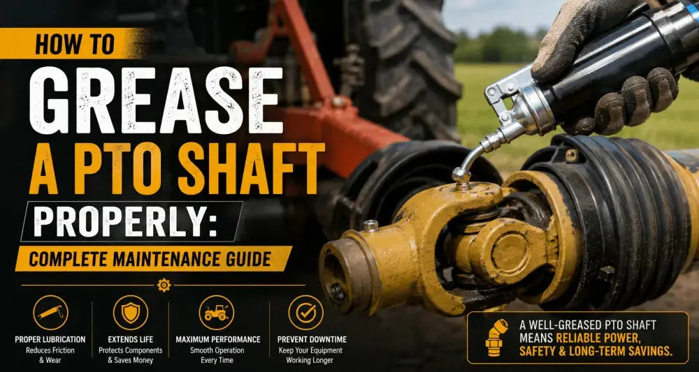How to Grease a PTO Shaft Properly: Complete Maintenance Guide - FIMIC Implement LLC
