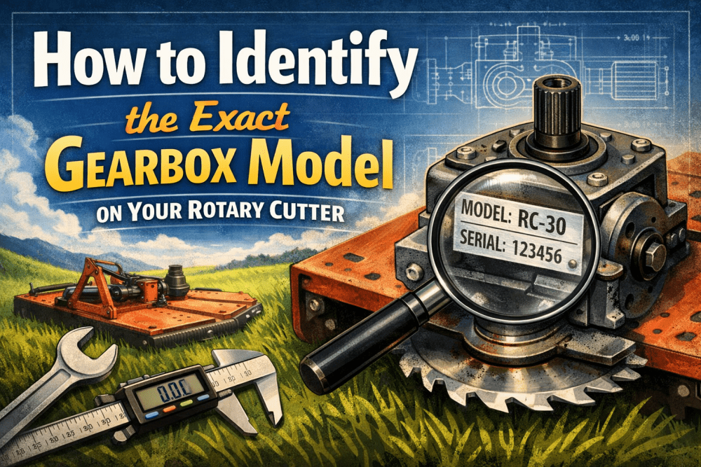 How to Identify the Exact Gearbox Model on Your Rotary Cutter