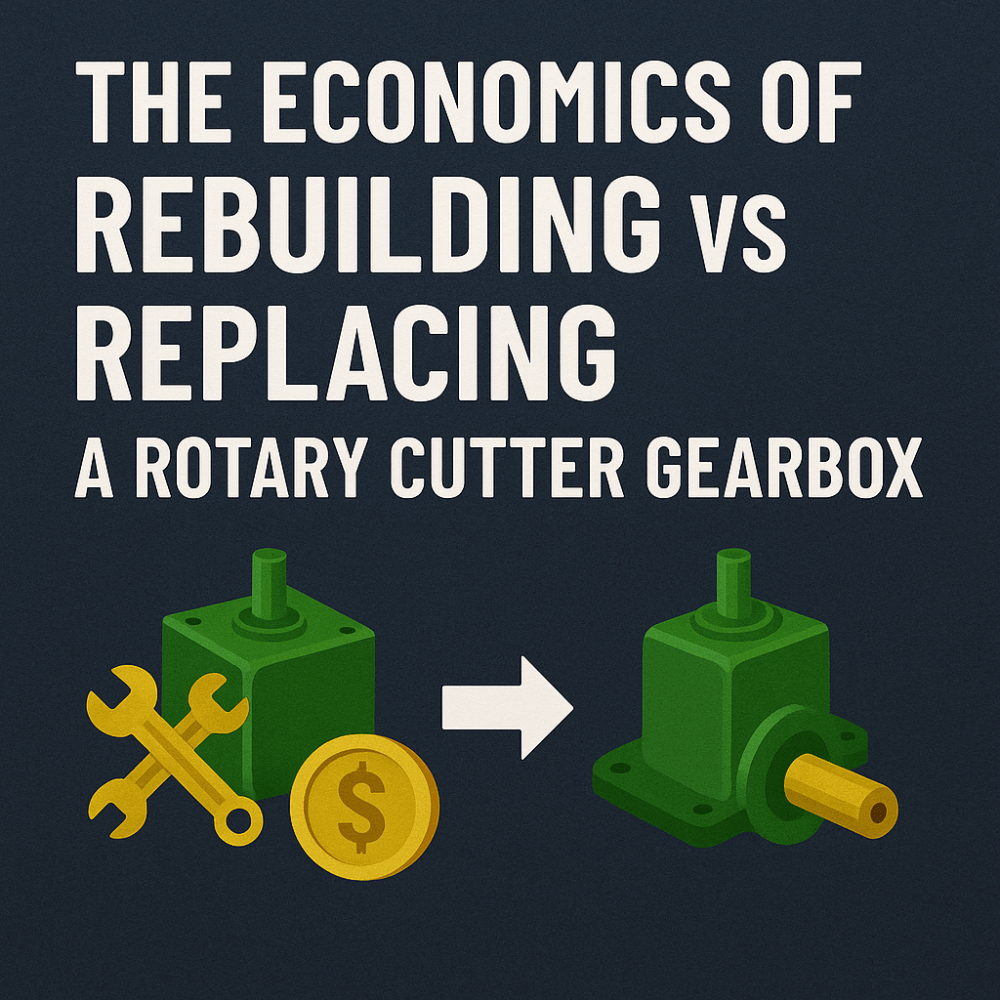 The Economics of Rebuilding vs Replacing a Rotary Cutter Gearbox