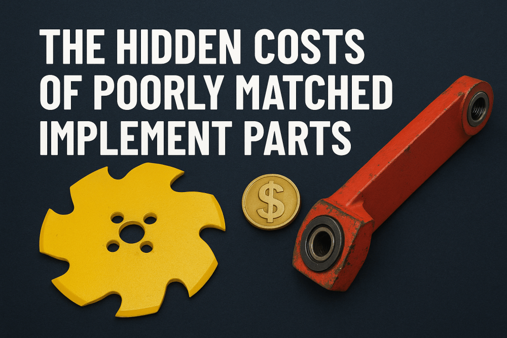 The Hidden Costs of Poorly Matched Implement Parts