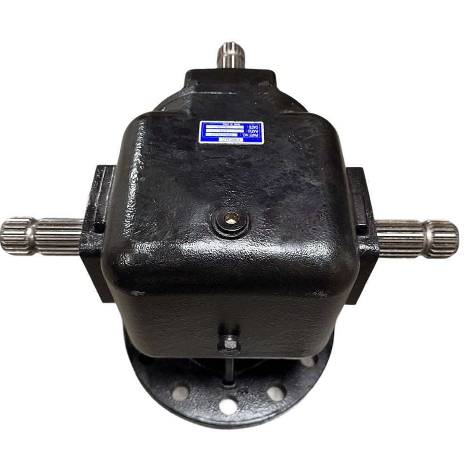 FM100 - 21T , T - BOX, John Deere MX8 Rotary Cutter Center Gearbox, 150HP, 1:1.5, 21 SPLINE - FIMIC Implement LLC