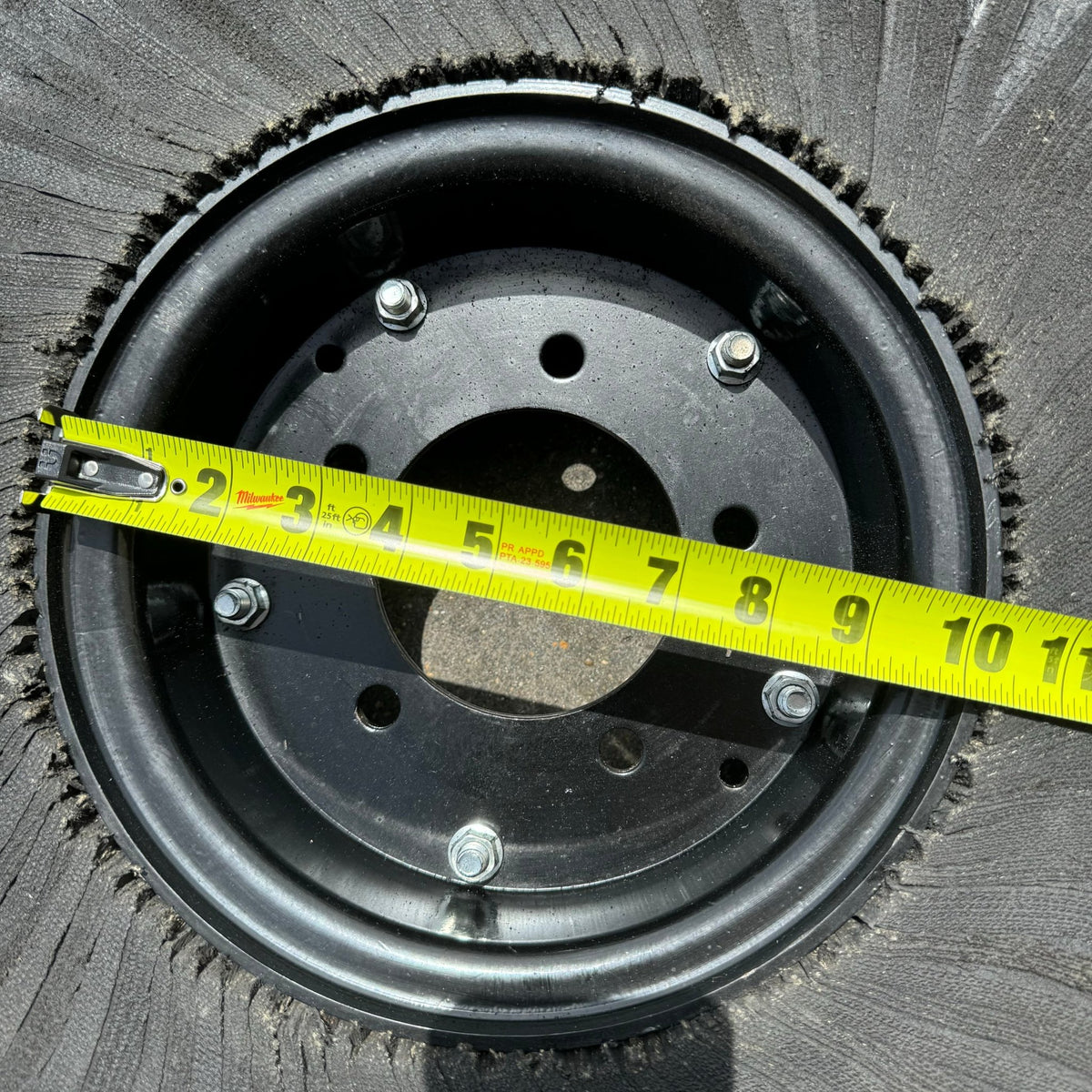 Replace Rotary Cutter 21" Laminated Tire 5 Bolt Pattern - FIMIC Implement LLC