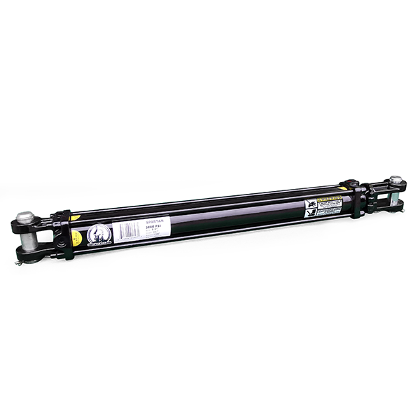 Spartan® 3000 PSI Tie-Rod Cylinder 2.5" Bore x 24" Stroke x 1.25" Rod Diameter