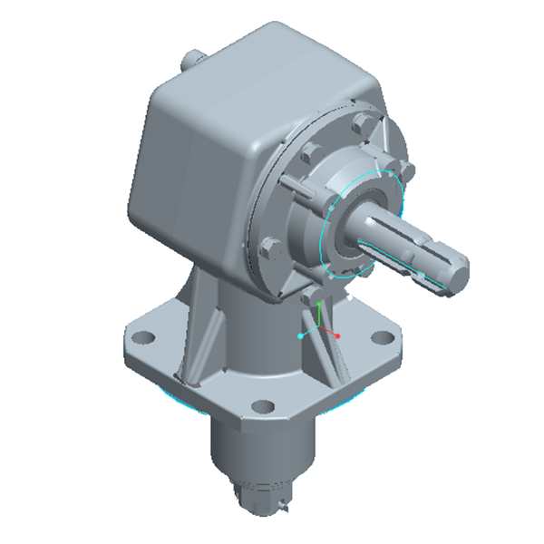 45PRC30147 - 1N, 40HP GEARBOX, 1:1.47, 6 SPLINE - FIMIC Implement LLC