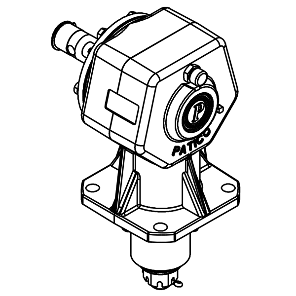 45PRC30147 - 1N, 40HP GEARBOX, 1:1.47, 6 SPLINE - FIMIC Implement LLC