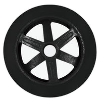 15" Cultipacker Wheel, 4" wide x 2" Smooth Hole Version