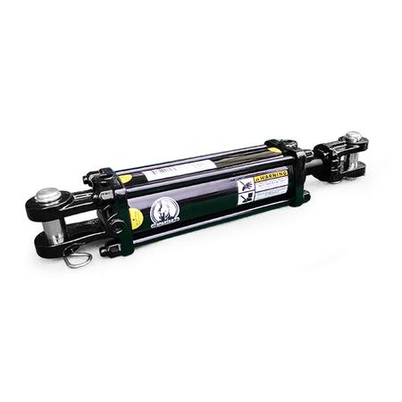 Spartan® 3000 PSI Tie - Rod Cylinder 3" Bore x 8" Stroke x 1.25" Rod Diameter x ASAE - FIMIC Implement LLC