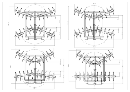 Wolverine 6ft Tube Frame Disc Harrows - Medium Duty - FIMIC Implement LLC